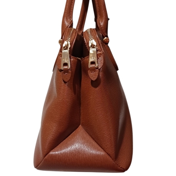 Lauren Ralph Lauren Newbury Double Zip Satchel Doctor Bag - Picture 4 of 16